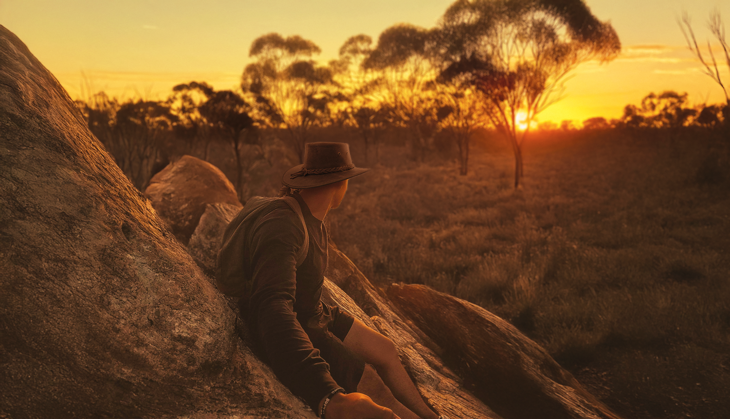 Outback Leather Hats