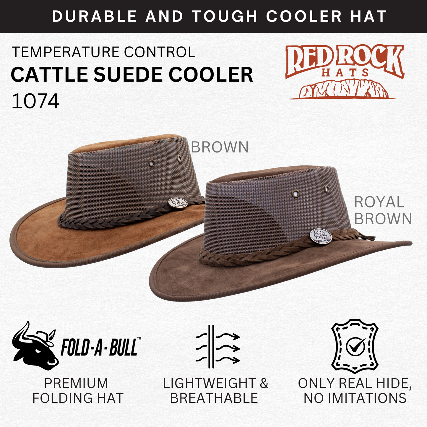 1074 - Cattle Suede Cooler