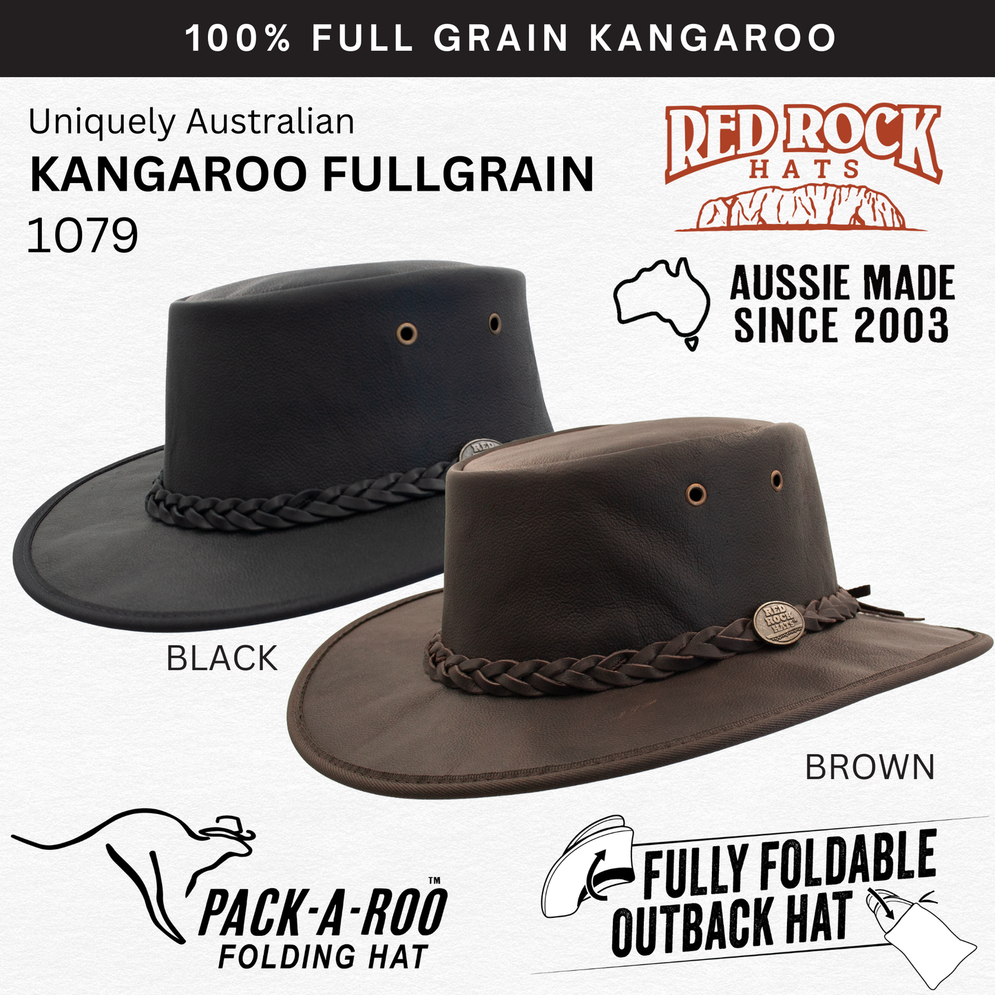 1079 - Kangaroo Fullgrain