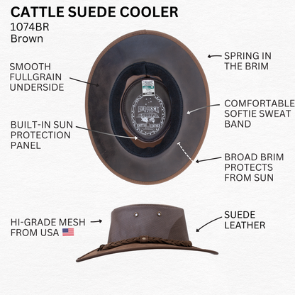 1074 - Cattle Suede Cooler