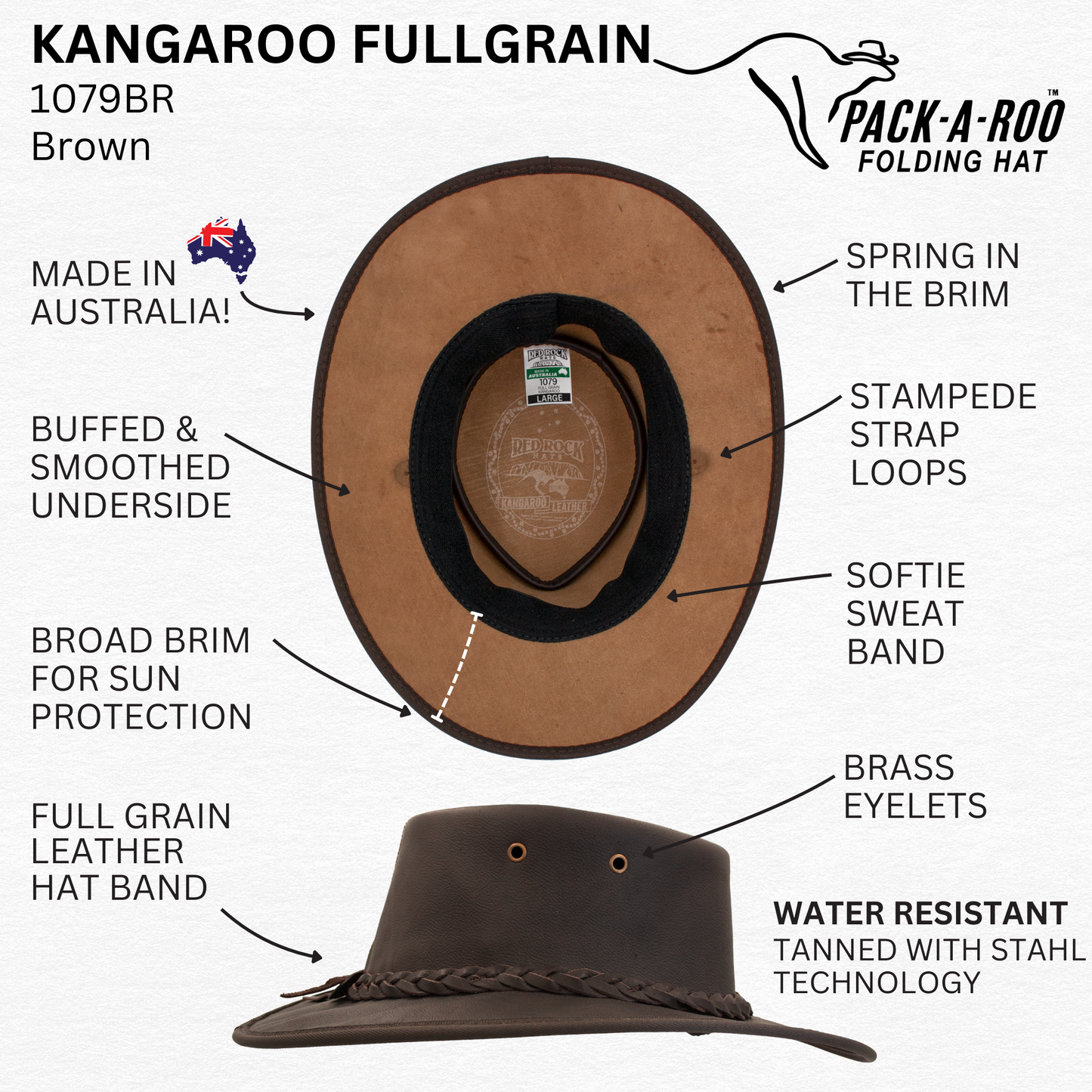 1079 - Kangaroo Fullgrain